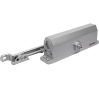 Доводчик дверной Аллюр COMFORT ДД 188/3-5 A-S до 130 кг, серебро RAL9006, морозостойкий 16685