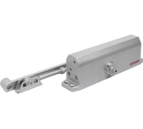 Доводчик дверной Аллюр COMFORT ДД 208/4-6 A-S до 140 кг, серебро RAL9006, морозостойкий 16687