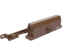Доводчик дверной Аллюр COMFORT ДД 229/5-7 A-C до 150 кг, коричневый RAL8024, морозостойкий 16690