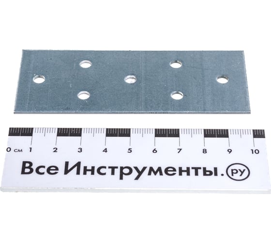 Соединительная пластина Невский Крепеж оцинк. 40х100х2.0 мм 824823