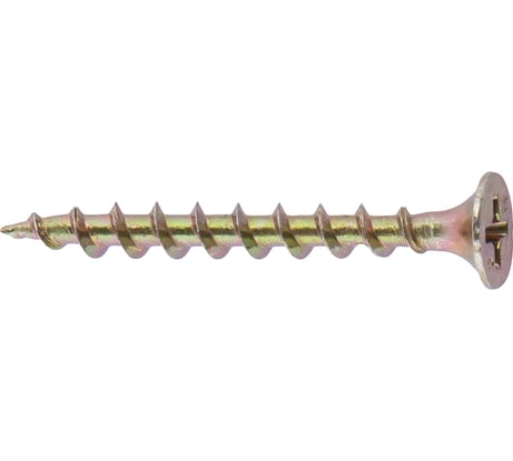 Саморез Госкреп ГД желтый цинк, 3.5х51 мм, 450 шт. 1-0014510