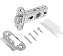 Защёлка Аллюр АРТ L45-8-R CP хром B2B пакет, планка 25 мм 16547