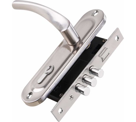 Врезной цилиндровый замок PUNTO KIT P15 4061/3 CRONA SN матовый никель 41721