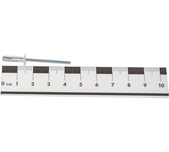 Заклепки алюминиевые Kubis 4.0x12 мм (толщина 6-8 мм), 50 шт. 01-04-4012