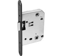 Защёлка Аллюр АРТ L7050R BL матовый черный B2B пакет планка 18 мм 16555