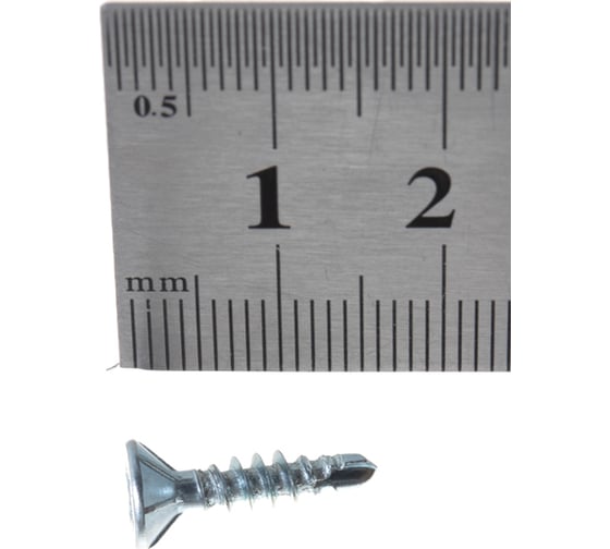 Оконный саморез Госкреп белый, сверло, 3.9х16 мм, 40 шт. 1-0021730