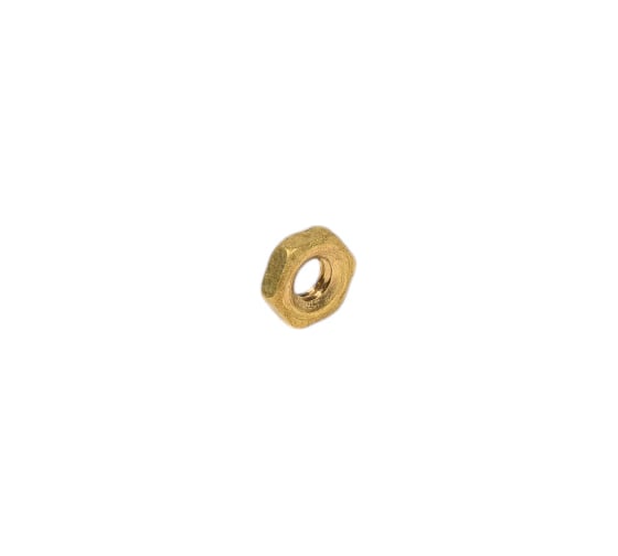 Гайка шестигранная DINFIX DIN 439, Латунь М2 (5 шт) 00-0004740
