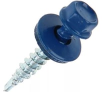 Кровельный саморез Госкреп 4.8х28 мм, RAL 5005, ярко-синие, 60 шт., пластиковый контейнер, 280 мл 2-0017290