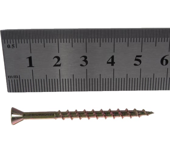 Отделочный саморез BULLIT тип HOBAU 4.2х55, 250 шт., пакет 14-0016980