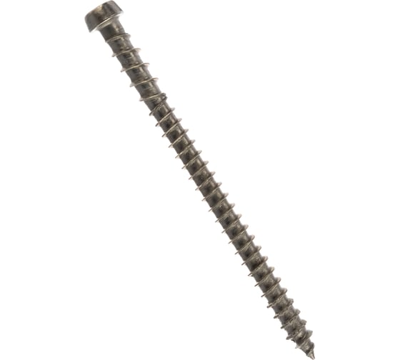 Шуруп для террасной доски BULLIT TX20 5х70, нержавеющий, 100 шт., пакет 14-0015220