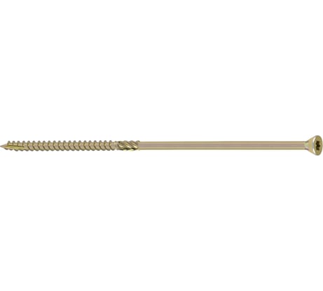 Конструкционный саморез BULLIT TORX25 4.5x40, желтый, потайной, 10 шт. 14-0016300
