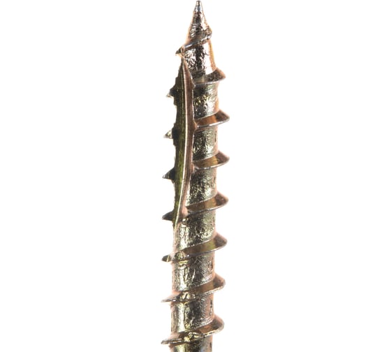 Конструкционный саморез BULLIT TORX25 5x50, желтый, потайной, 10 шт. 14-0016330