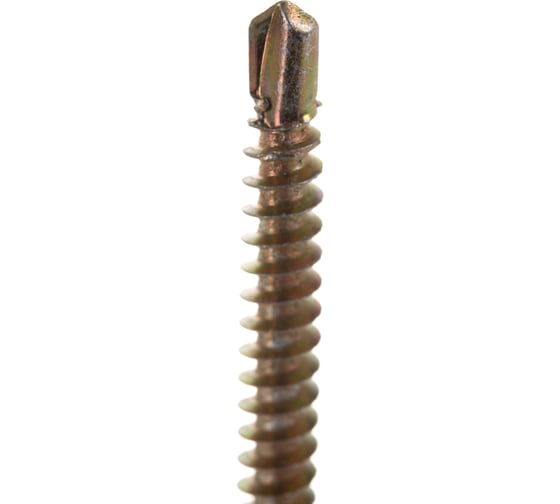 Оконный саморез Госкреп желтые, сверло, 3.9х35 мм, 40 шт. 1-0022040