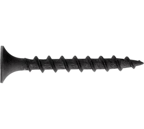 Саморезы по гипсокартону ШУРУПЬ крупная резьба, 4,2x70, PH №2, фосфатированные 15 кг 43532