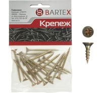 Универсальный саморез BARTEX 3х12 цинк, пакет, 100шт 211766