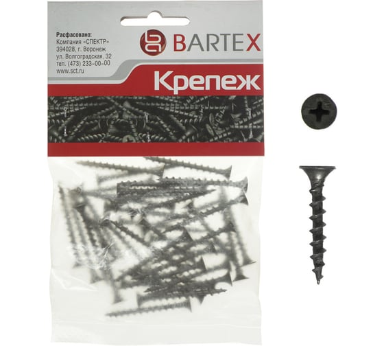 Саморез BARTEX ГД 3.5х25 пакет, 50шт 197437 1