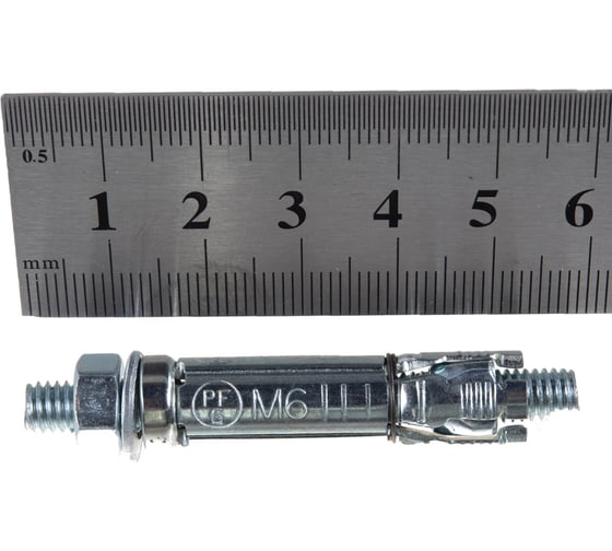 Анкер со шпилькой ЕВРОПАРТНЕР Zn SB 6х15 1шт. 11 1368 1