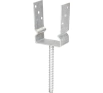 U-образное основание стойки ALBERTS горячая оцинковка, 101x150 мм 208530