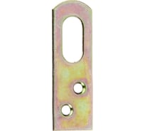 Планка с проушиной ALBERTS оцинкованная, 19х60 мм, SB, 4 шт. 337308