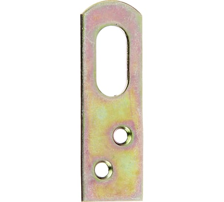 Планка с проушиной ALBERTS оцинкованная, 19х60 мм, SB, 4 шт. 337308