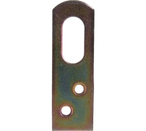 Планка с проушиной ALBERTS оцинкованная, 19х60 мм, SB, 4 шт. 337308