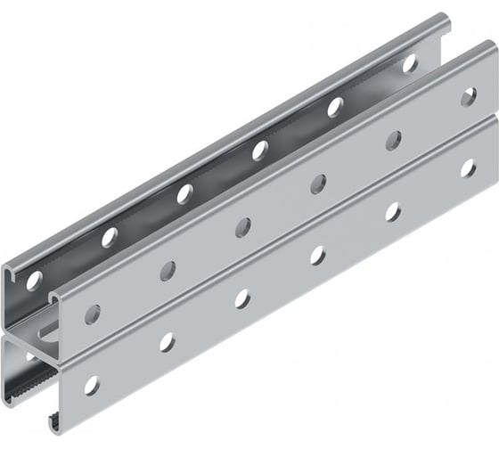 Двойной профиль STRUT Промрукав HDZ ПСД-41x41x6000 мм, 2.5 мм, 1 шт. PR08.9491 1