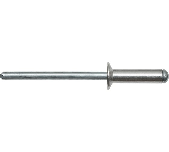 Вытяжная заклепка MIKALOR DAMESA алюминий/сталь 4,0х12 потайной бортик, 100 шт. M-09105970 1