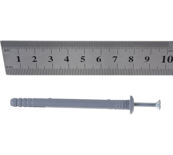 Дюбель-гвоздь Госкреп 6х80 гриб, ПП, 100 шт. 4-0012040