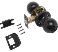 Защёлка Стандарт 607 BK BL мат. черный, фикс. 15432