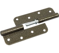 Карточная петля Без бренда ПН-110 110 x 41 х 2.8 мм, левая, цвет бронзовый металлик 37655-110L