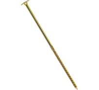 Конструкционный универсальный саморез BULLIT 8x200 TX40, желтый, прессшайба, 50 шт. 14-0016150