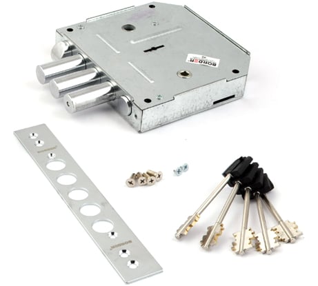 Врезной замок BORDER 77412-ЗВ9-6ЛКЗ 14973