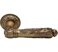 Дверная ручка RUCETTI RAP-CLASSIC 7 OMB, цвет-старая матовая бронза 9011386