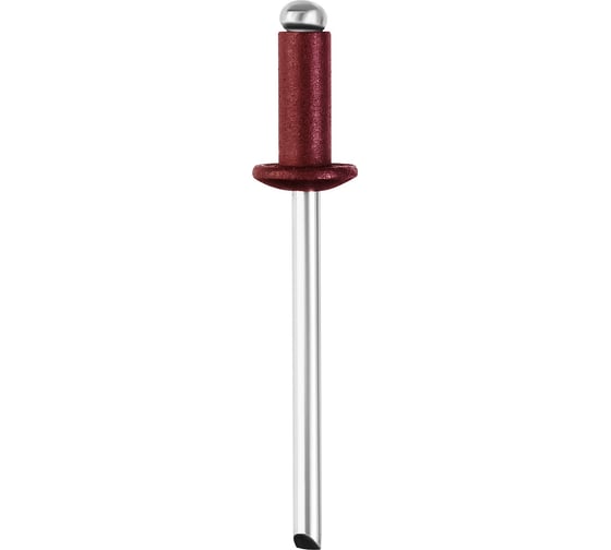 Алюминиевые заклепки STAYER Color-FIX 3.2х8 мм RAL 3005 темно-красный, 50 шт 3125-32-3005 1