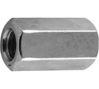 Соединительная гайка BEFAST DIN 6334, покрытие белый цинк М10, 50 шт. GSF1050S