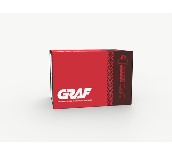 Клиновой анкер GRAF (HSA-F) 12x165 (1 шт.) УТ-00000368