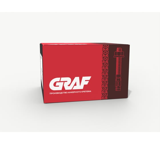 Клиновой анкер GRAF (HSA-F) 12x150(40 шт.) ТДЦ+А4  УТ-00000365