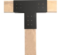 Коннектор тройной Т-образный ООО СКП сталь 3 мм, 1 шт СТ-006