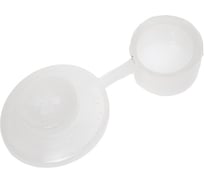 Шляпка для шиферного гвоздя Партнер бесцветная, 100 шт. пакет 816846