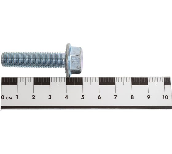 Болт с шестигранной головой и фланцем Партнер DIN 6921, 10.9, M10x40, 4 шт. ФАС 74380 4 71