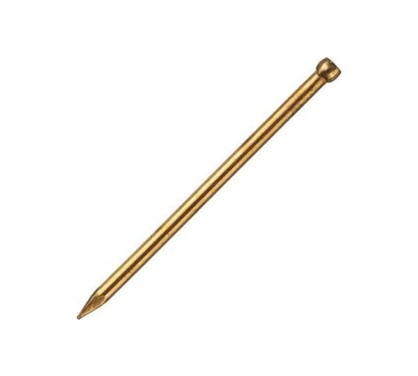 Гвоздь финишный Партнер латунированный, 1,2x25, 20 шт. пакет НК 832860