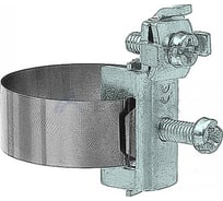 Ленточный хомут заземления EZETEK 20-115 мм, никелированная медь 91322