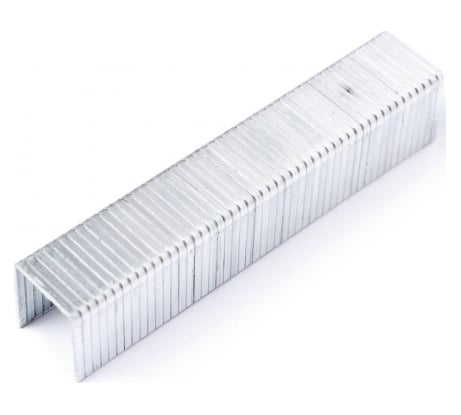 Скобы С-6/140Т (1000 шт; 6 мм; тип 140) для степлера КВАЛИТЕТ 6628538