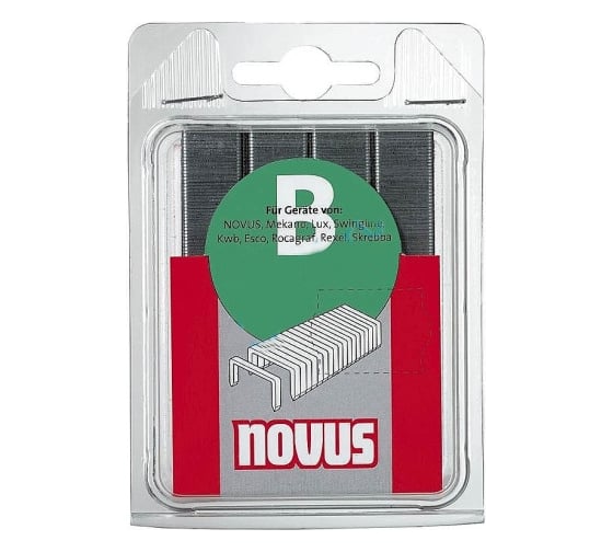 Скобы (800 шт; 12 мм; тип NT/12S) Novus 042-0365