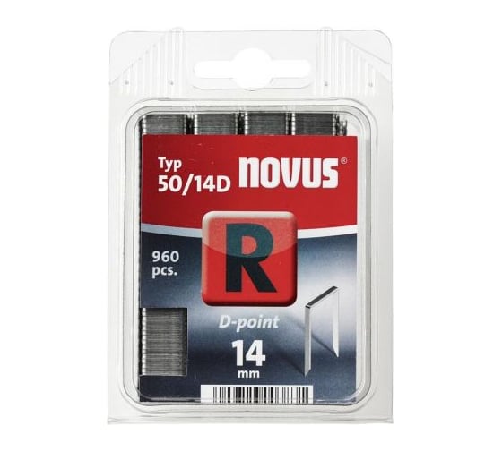 Скобы (960 шт; 14 мм; тип 50) Novus 042-0470