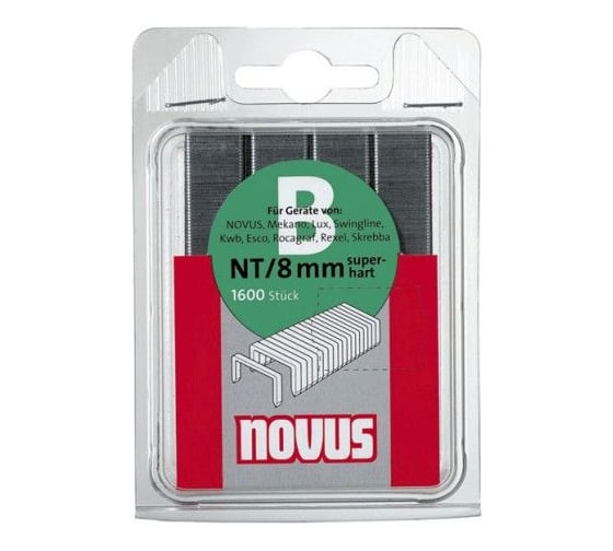 Скобы (5000 шт; 8 мм; тип NT/8S) Novus 042-0523