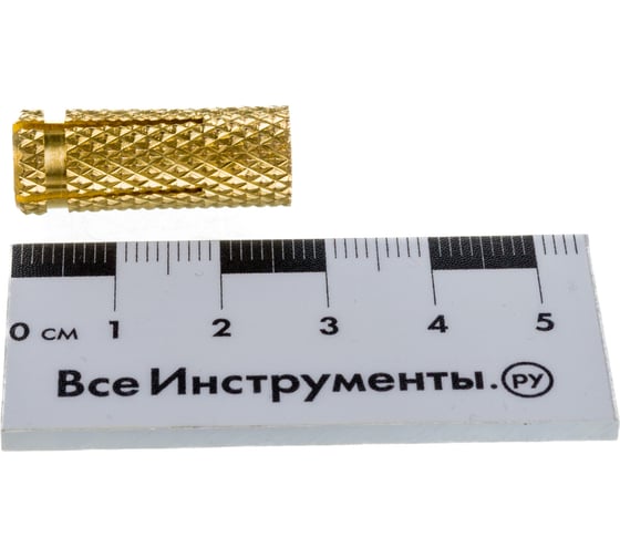 Латунный анкер цанга с насечками BEFAST М8/10x28, 100 шт. LAZ08100S