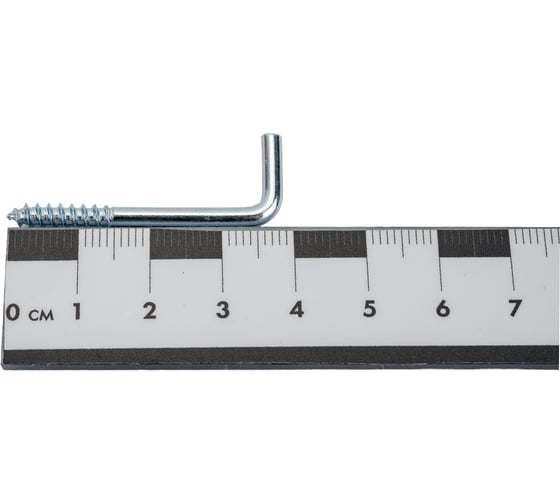 Крюк-шуруп ЕВРОПАРТНЕР L- обр. Zn d3,9хL40 в компл. c дюбелем MULTI 6x25 6шт. MP 300 17
