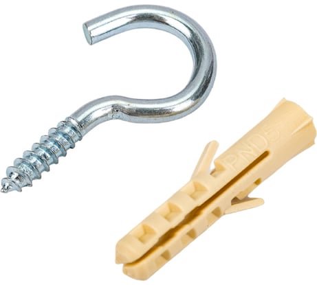 Крюк-шуруп ЕВРОПАРТНЕР Zn d3,4хL30 мм 4 шт. 13 1840 1