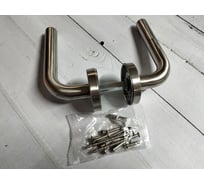 Ручка дверная Rucetti AH-01-R54 SNS -IND, нержавеющая сталь, цвет - матовая сталь 9014357